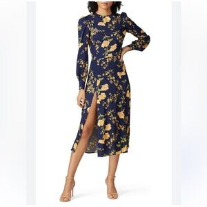 Reformation Creed Dress navy size 4